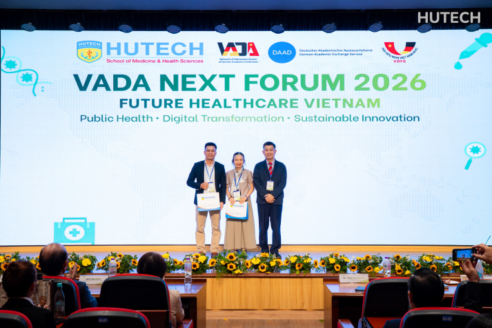 Trường Y và Khoa học sức khoẻ trực thuộc HUTECH đăng cai VADA Next Forum 2026: Kết nối tri thức Việt - Đức, hướng đến hệ thống y tế bền vững 206