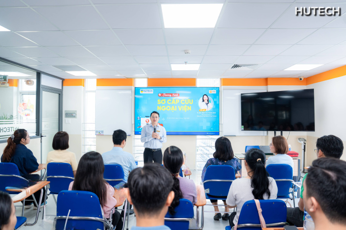 HUTECH nâng cao năng lực xử trí sự cố y tế cho đội ngũ CB-GV-NV 15