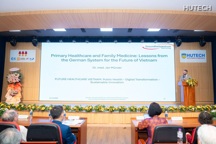 Trường Y và Khoa học sức khoẻ trực thuộc HUTECH đăng cai VADA Next Forum 2026: Kết nối tri thức Việt - Đức, hướng đến hệ thống y tế bền vững 59