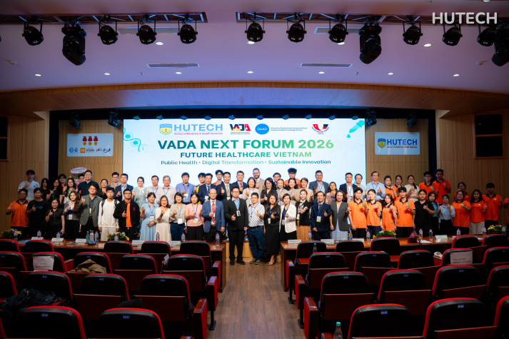 Trường Y và Khoa học sức khoẻ trực thuộc HUTECH đăng cai VADA Next Forum 2026: Kết nối tri thức Việt - Đức, hướng đến hệ thống y tế bền vững 199