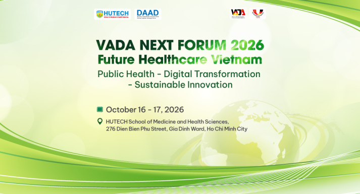 Trường Y và Khoa học sức khoẻ đăng cai diễn đàn Quốc tế VADA Next Forum 2026: Kết nối chuyên gia Việt - Đức, thảo luận tương lai hệ thống y tế Việt Nam 15