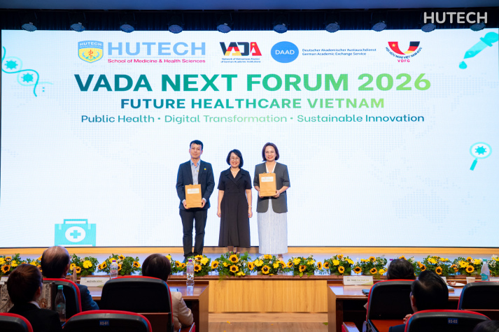 Trường Y và Khoa học sức khoẻ trực thuộc HUTECH đăng cai VADA Next Forum 2026: Kết nối tri thức Việt - Đức, hướng đến hệ thống y tế bền vững 126