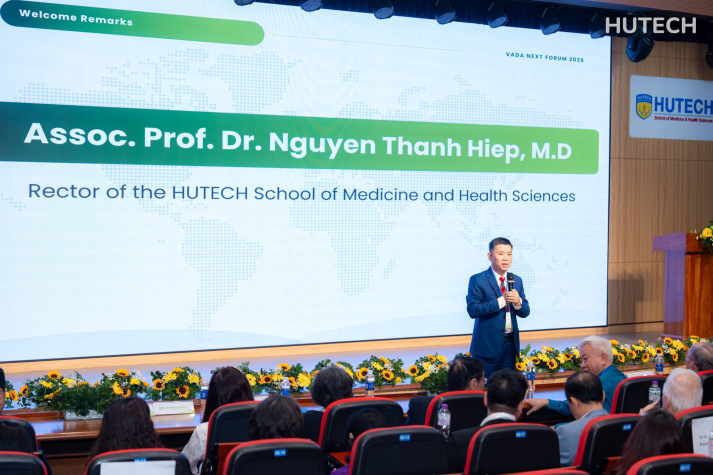 Trường Y và Khoa học sức khoẻ trực thuộc HUTECH đăng cai VADA Next Forum 2026: Kết nối tri thức Việt - Đức, hướng đến hệ thống y tế bền vững 36