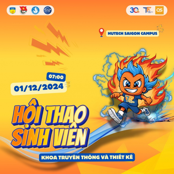 [HỘI THAO] ĐĂNG KÝ THAM GIA HỘI THAO SINH VIÊN KHOA TRUYỀN THÔNG VÀ THIẾT KẾ NĂM HỌC 2024 - 2025 100