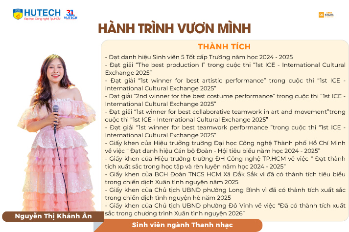 Âm thầm chọn ngành Thanh nhạc, nữ sinh HUTECH chinh phục gia đình bằng chính những thành quả của mình 22
