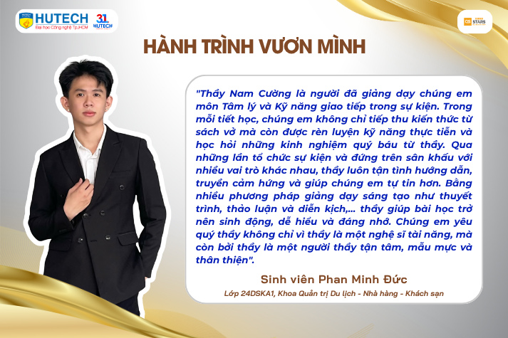 Từ ánh đèn sân khấu đến bục giảng: Trách nhiệm với những khát vọng trẻ 71