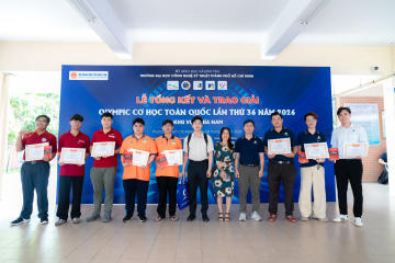 Từ giải Khuyến khích cấp trường đến bục vinh danh toàn quốc: Phép thử bản lĩnh của chàng thủ lĩnh 25DCTA3 81