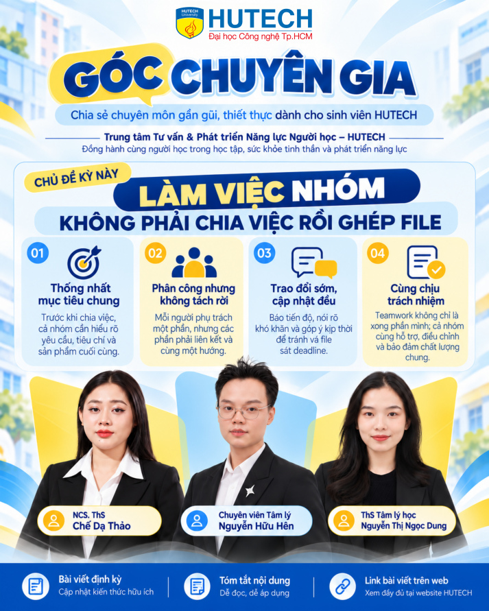 CHỦ ĐỀ: LÀM VIỆC NHÓM KHÔNG PHẢI CHIA VIỆC RỒI GHÉP FILE 21