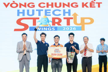 ​Từ bản vẽ kỹ thuật đến quán quân HUTECH Startup Wings: Chân dung chàng kỹ sư trẻ và bản lĩnh đãi cát tìm vàng 80