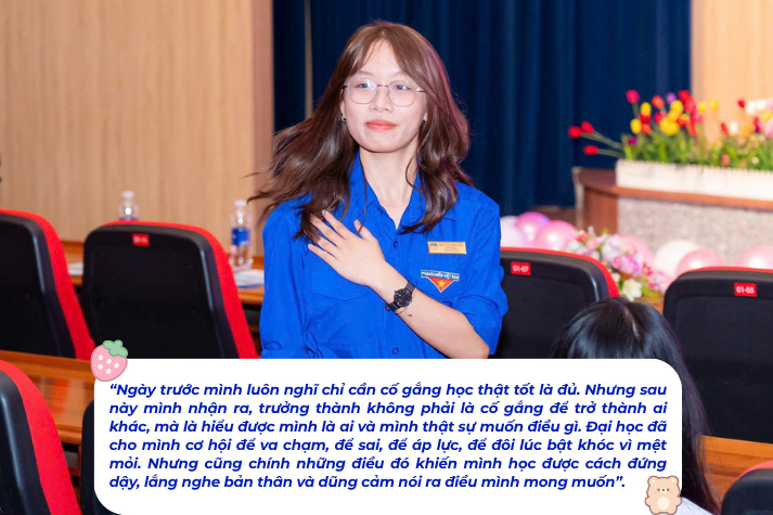 Hành trình định vị chất riêng giữa giảng đường của sinh viên Trần Thị Thanh Thảo 116
