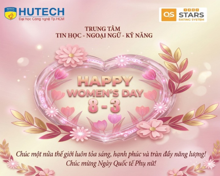 Chúc mừng ngày Quốc tế Phụ nữ 8-3 2