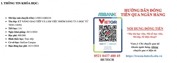 ĐĂNG KÝ THAM GIA CÁC KHOÁ HỌC KỸ NĂNG GIAO TIẾP VÀ LÀM VIỆC NHÓM (CHUẨN ĐẦU RA) TỪ THÁNG 11.2024 TRỞ ĐI 47