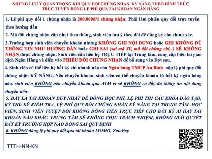 Thông báo đăng ký nhận quy đổi chứng nhận kỹ năng Thuyết trình và Tìm việc; Tư duy sáng tạo và Quản lý thời gian nhận trong tháng 10/2024 5