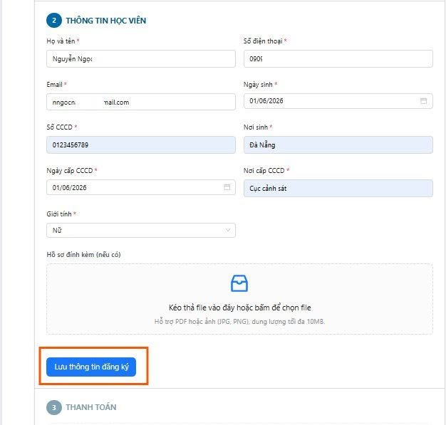 QUY ĐỊNH ĐĂNG KÝ VÀ NỘP HỒ SƠ DỰ THI ĐÓNG HỌC PHÍ TRỰC TUYẾN 73