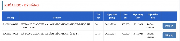 ĐĂNG KÝ THAM GIA CÁC KHOÁ HỌC KỸ NĂNG GIAO TIẾP VÀ LÀM VIỆC NHÓM (CHUẨN ĐẦU RA) TỪ THÁNG 11.2024 TRỞ ĐI 37