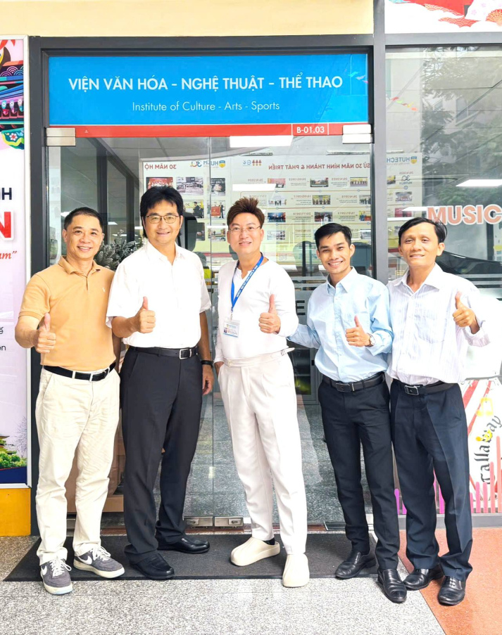 Viện Văn hóa - Nghệ thuật - Thể thao làm việc với đại diện National Taiwan University of Sport (NTUS) 50