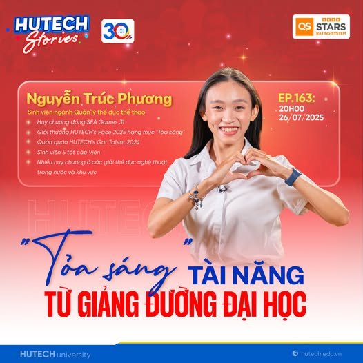 [HUTECH Stories] cùng trò chuyện với cô gái Vàng của ngành Quản lý Thể dục Thể thao tối nay nhé! 7