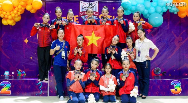 Sinh viên ngành Quản lý thể dục thể thao cùng Đoàn thể thao Việt Nam giành 05 Huy chương Vàng Quốc tế 5