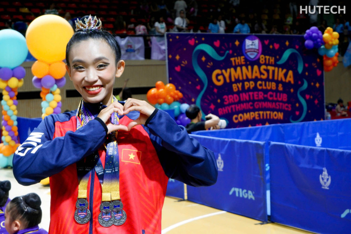 Sinh viên ngành Quản lý thể dục thể thao cùng Đoàn thể thao Việt Nam giành 05 Huy chương Vàng Quốc tế 21