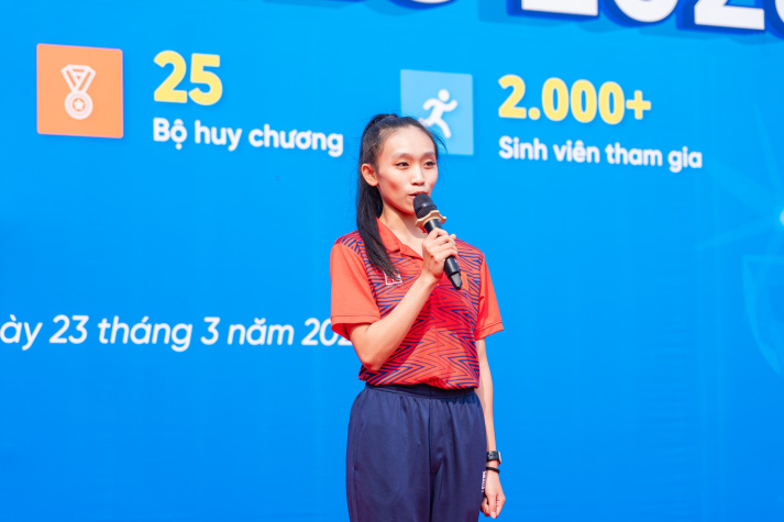 Sinh viên ngành Quản lý Thể thao - Nguyễn Trúc Phương vào TOP 8 HUTECH’s FACE 20