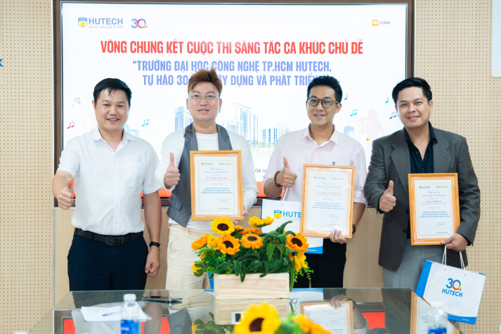 Viện Văn hoá - Nghệ thuật - Thể thao đồng hành cùng cuộc thi Sáng tác Ca khúc “HUTECH – Tự hào 30 năm xây dựng và phát triển” 5
