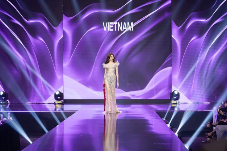 Tối nay, 16/2, nữ sinh HUTECH tiếp tục thể hiện niềm tự hào Việt Nam tại Chung kết của Miss Charm 2023 14