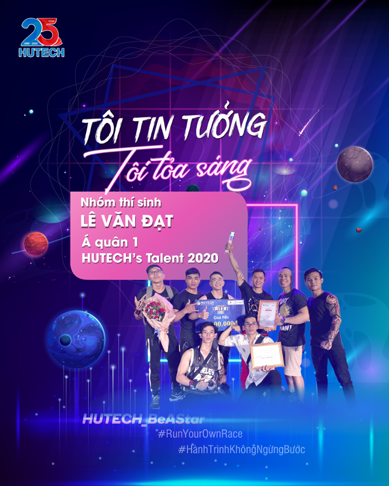 Team Street Workout khoa Công nghệ thông tin giành ngôi Á quân 1 HUTECH's Talent 2020 9