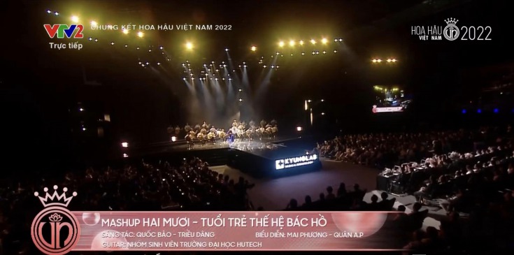 Thành viên CLB Guitar HUTECH bất ngờ xuất hiện trên sân khấu Chung kết Hoa hậu Việt Nam 2022 10