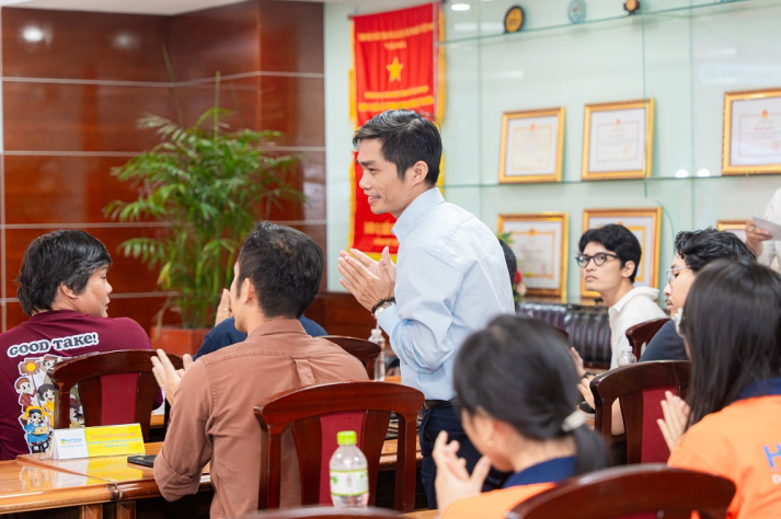 Sinh viên ngành Công nghệ Điện ảnh, Truyền hình học cách marketing phim từ đạo diễn 'Ròm' và NSX 'Nhà bà Nữ' tại Cuộc thi phim ngắn Vietnamese 2025 19