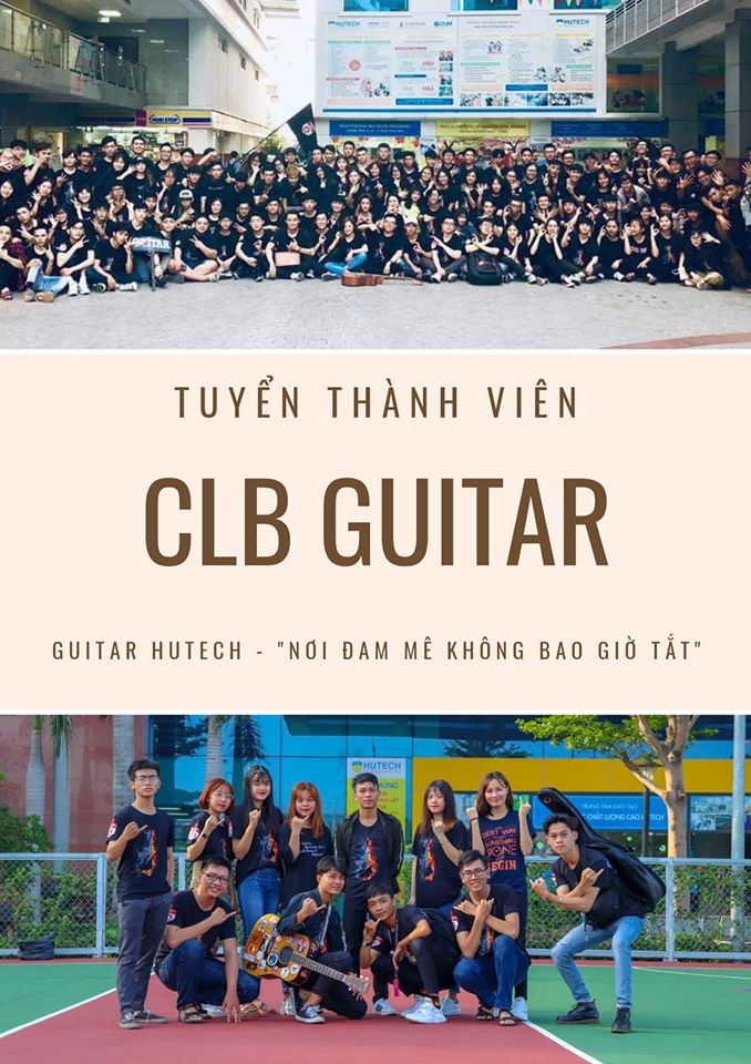 Tuyển thành viên câu lạc bộ Guitar 23