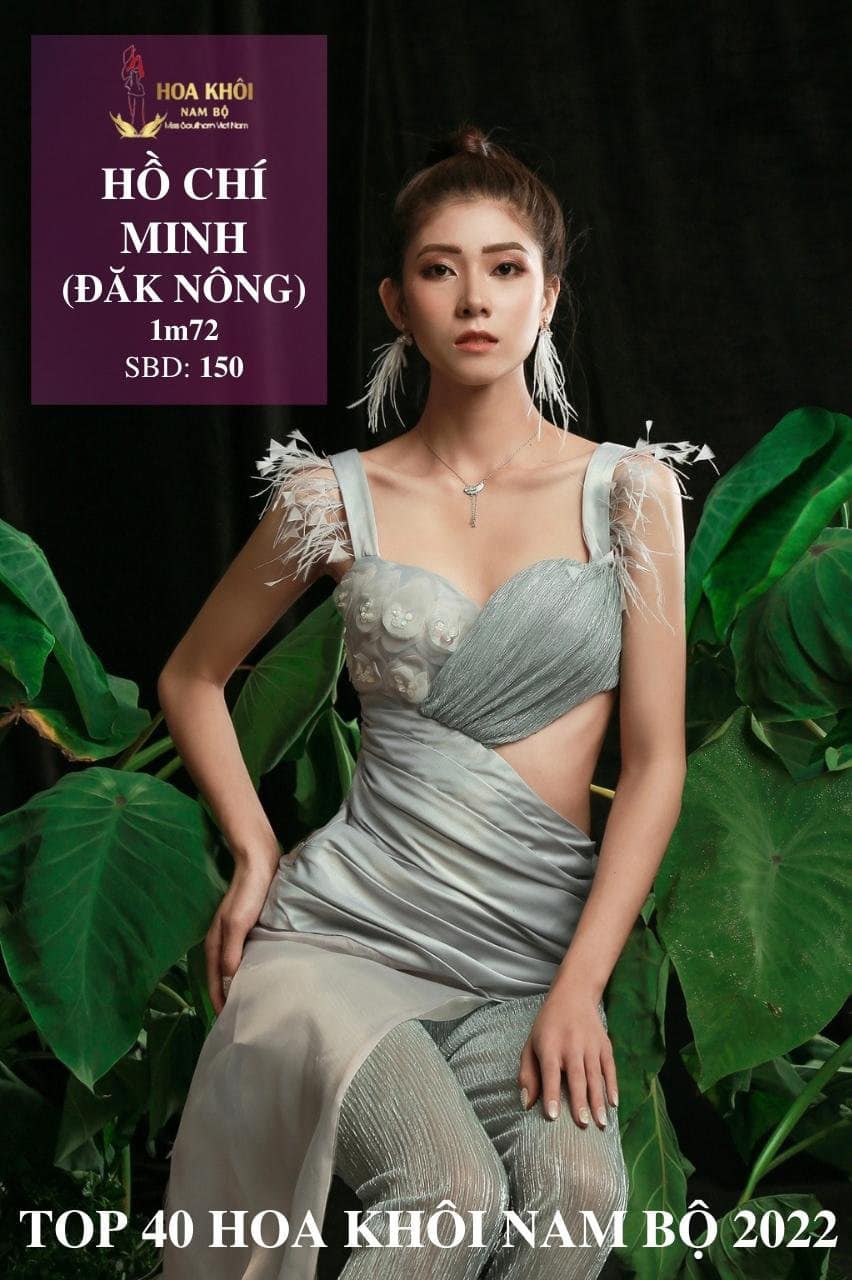 BTC cuộc thi Hoa khôi Nam Bộ 2022 vừa công bố Top 40 thí sinh vào vòng bán kết 20