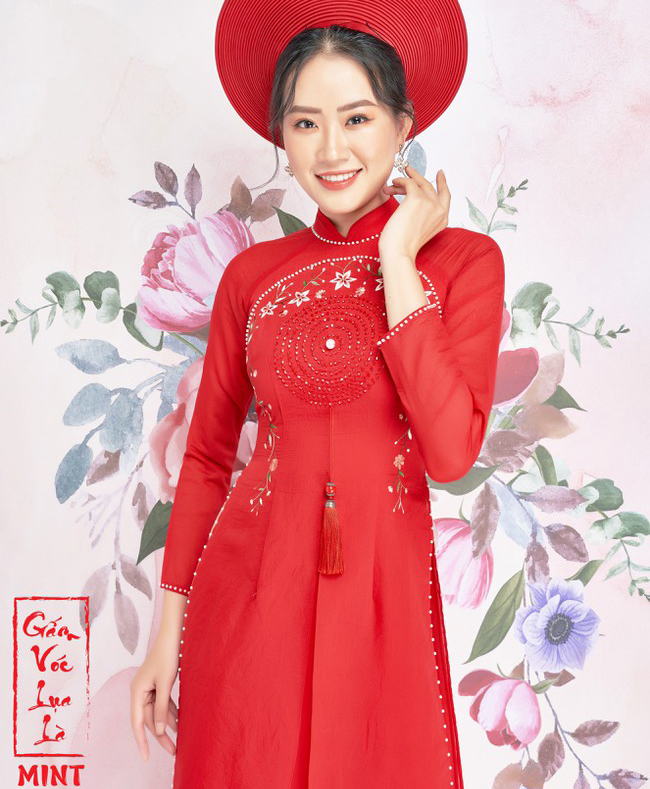 Người đẹp Thạch Thảo lộng lẫy trong BST Những mẫu áo dài đẹp của mùa cưới 2020 6