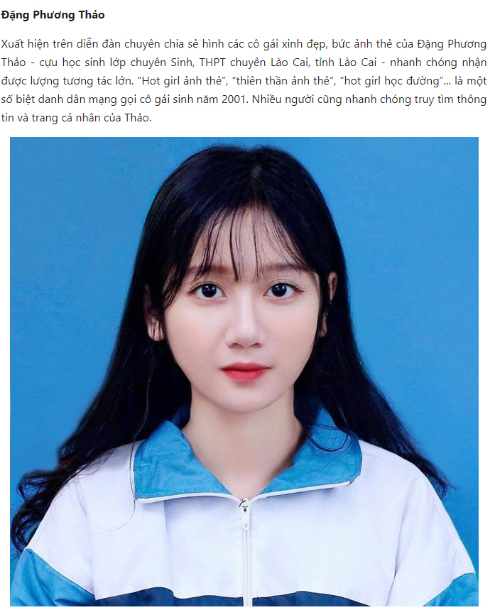 4 Hot girl ảnh thẻ đình đám: Nhan sắc cực phẩm 17