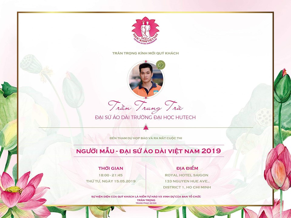 Họp báo "Người mẫu - Đại sứ Áo dài Việt Nam 2019" - Đại sứ áo dài HUTECH vinh dự góp mặt 18
