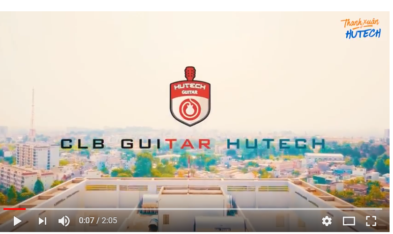 CLB Guitar với "Thanh xuân ở HUTECH" - Thấy hay, hãy like và share cho chúng tôi 14