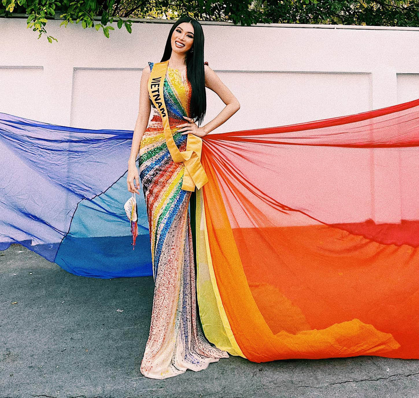 Hoàn thành cách ly, Á hậu Ngọc Thảo chuẩn bị “phá đảo” xứ sở chùa Vàng 7