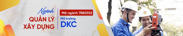 Xét học bạ trực tuyến vào ngành Quản lý xây dựng? HUTECH 1