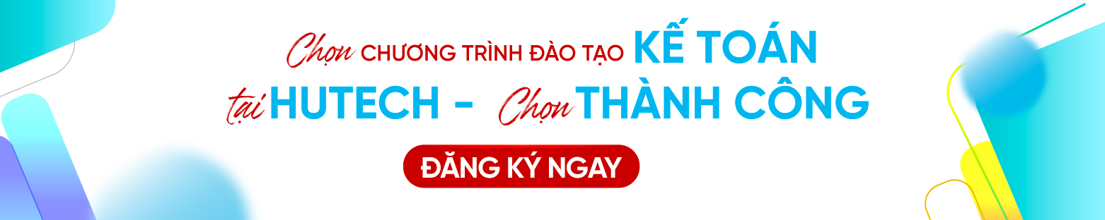 Ngành kế toán HUTECH 13