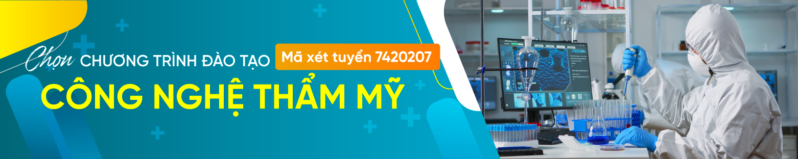 Hoc nganh cong nghe tham my HUTECH
