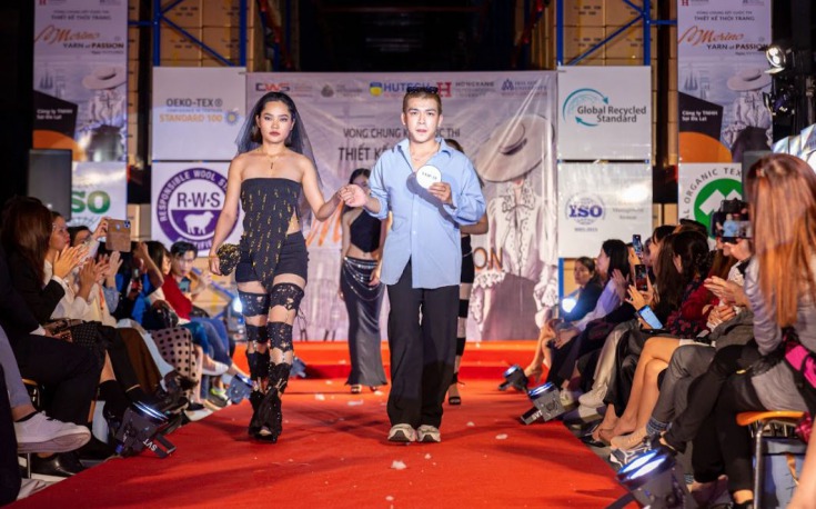 08 bộ sưu tập của sinh viên Kiến trúc - Mỹ thuật HUTECH gây ấn tượng tại chung kết cuộc thi “Merino - Yarn of Passion” 60