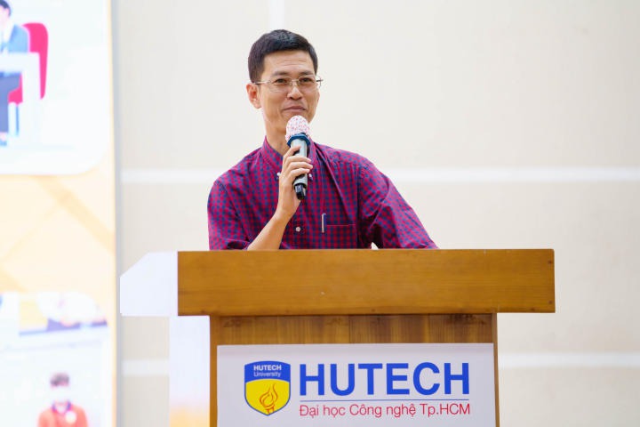 PGS.TS. Nguyễn Thanh Phương - Phó Hiệu trưởng HUTECH đã gửi lời cảm ơn đến các diễn giả 