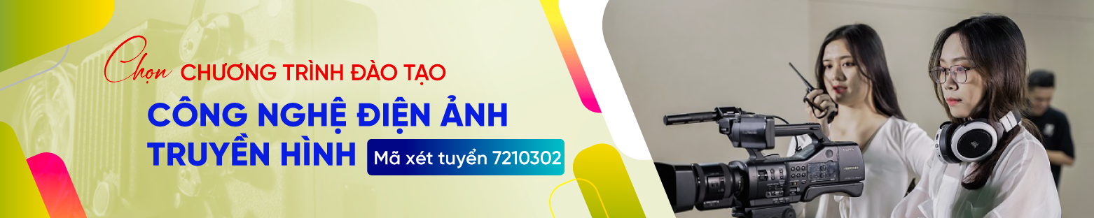 Nếu xét bằng điểm thi tốt nghiệp, ngành Công nghệ điện ảnh, truyền hình thi khối (tổ hợp) nào? 3