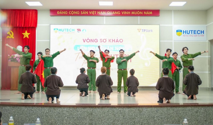Chương trình Liên hoan Văn nghệ “Tự hào Tuổi trẻ HUTECH” diễn ra tại HUTECH - Saigon Campus HUTECH 1