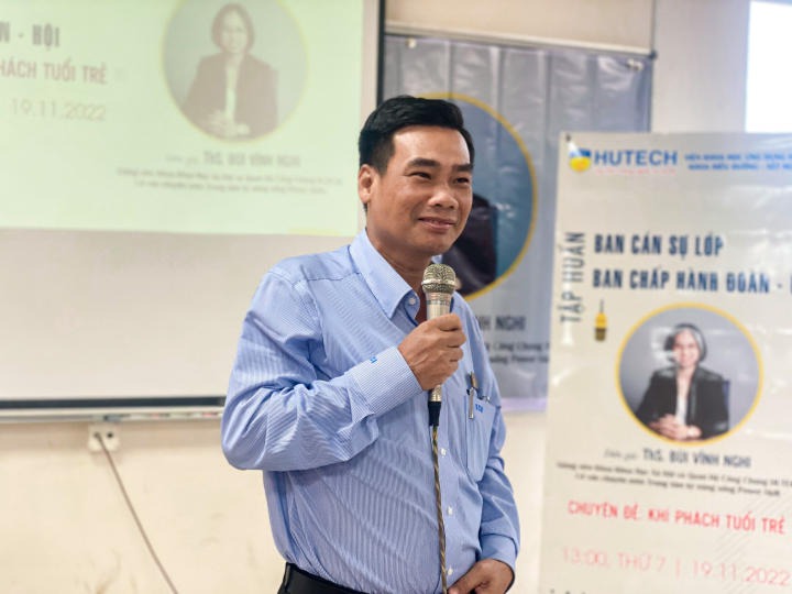 ThS. Lâm Vĩnh Sơn - Phó Viện trưởng Viện Khoa học Ứng dụng