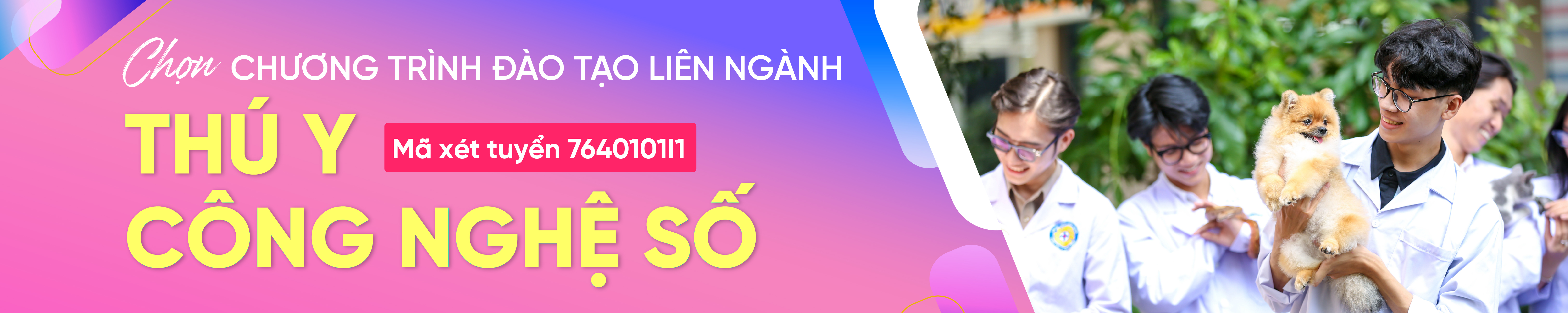Chương trình đào tạo liên ngành Thú y công nghệ số 7