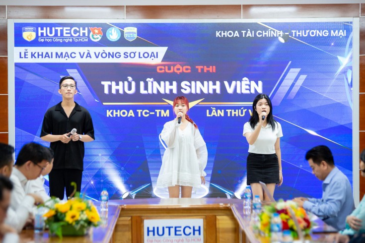 Vòng sơ loại cuộc thi "Thủ lĩnh sinh viên lần 08" của Khoa Tài chính - Thương mại