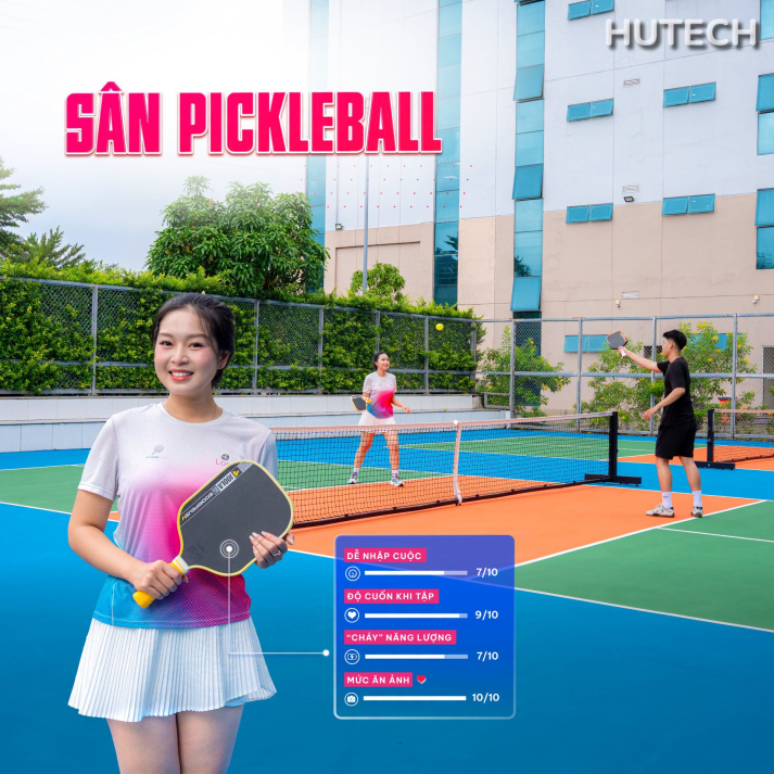 Sân Pickleball - Không gian của môn thể thao xu hướng
