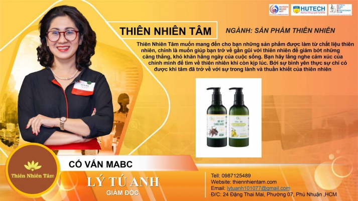 Ms. Lý Tú Anh - Giám Đốc Thiên Nhiên Tâm (Cố vấn CLB MABC - CLB Doanh nhân trực thuộc Viện AN-NT HUTECH) 4