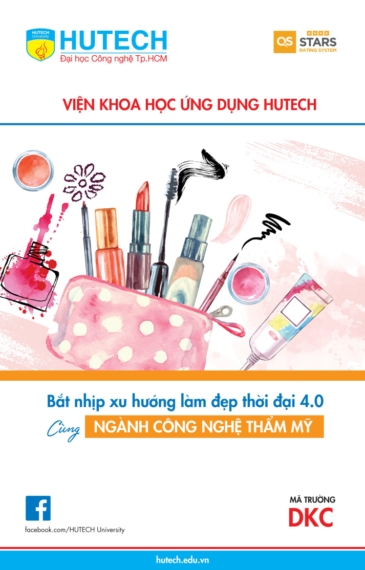 Brochure ngành Công nghệ Thẩm mỹ HUTECH 2