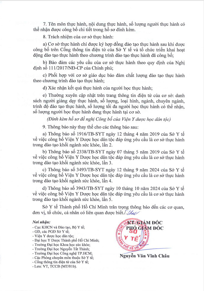 Bệnh viện là Cơ sở thực hành ngành Y học cổ truyền 29
